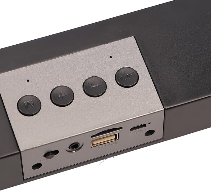 Soundbar 5.0 Bluetooth Speaker with 5 Playback Modes, Noise Reduction Surround Sound for Home Use