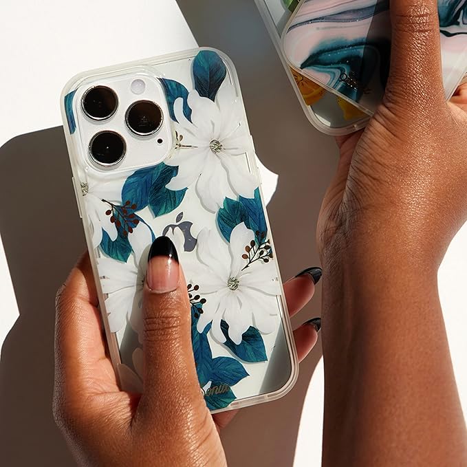 Sonix Case for iPhone 15 Pro Max | Compatible with MagSafe iPhone Case Floral | 10ft Drop Tested | Delilah Flower