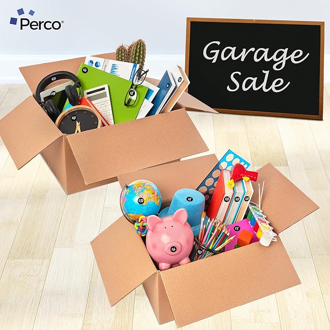 Perco Black 1-Inch Round Circle Dot Sticker Labels with Easy Peel Perforation - 1,000 Labels per Roll - Strong Adhesion, Vibrant Colors for Organizing, Crafting & More - Made in USA