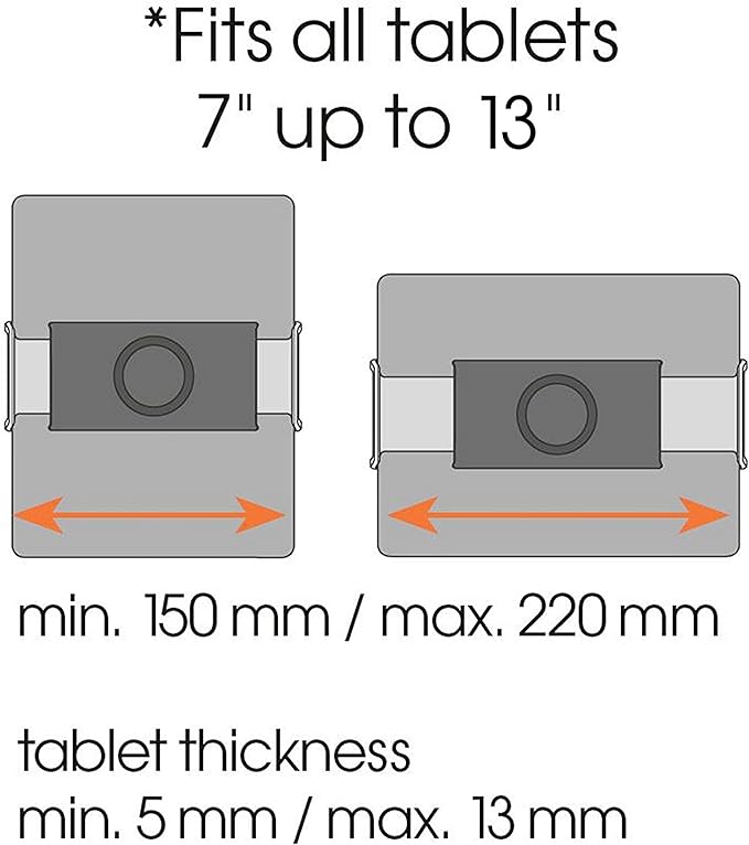 Vogel's Tablet iPad Mount, Universal Fit, Adjustable - TMS Series, TMS 1010 Fixed and Rotating Wall Mount for Home