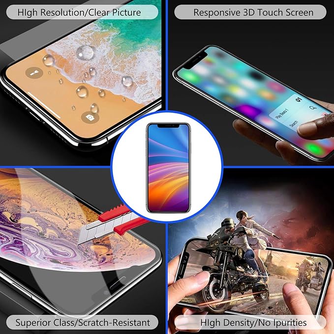 for iPhone 11 Screen Replacement 6.1 Inch, Diykitpl 3D Touch LCD Digitizer Replacement for A2111, A2223, A2221, with Repair Tools Kit+Magnetic Screw Mats+Screen Protector+Waterproof Frame Adhesive