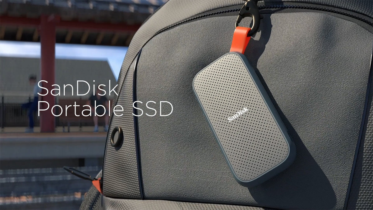 Sandisk 1TB Portable SSD, Up to 800MB/s Read Speeds, Black (Old Model)