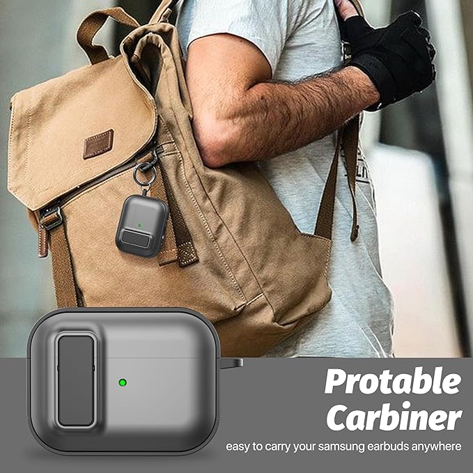 Valkit Compatible Airpods Pro 2nd/1st Generation Case with Cleaner Kit, Secure Lock Airpods Pro 2 Case Cover Magnetic Ready, Shockproof Protective Case for Airpods Pro 2nd/1st Gen(2023/2022/2019)