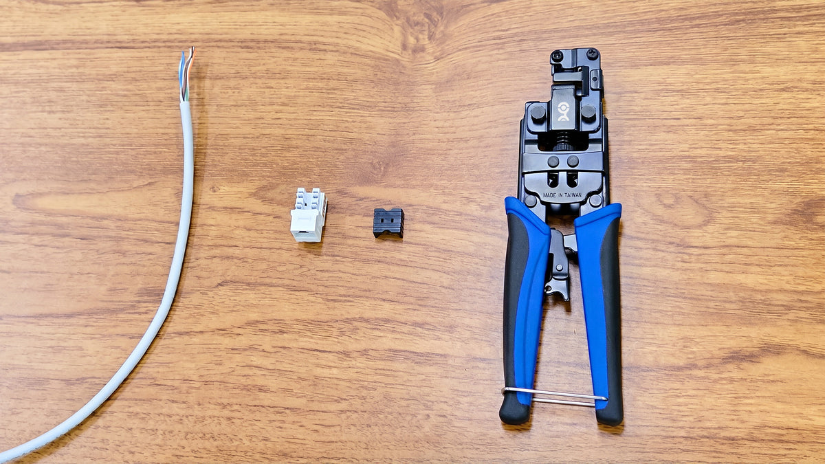 Cable Matters Rapid-Install Crimp Tool for Cat6 Keystone Jacks