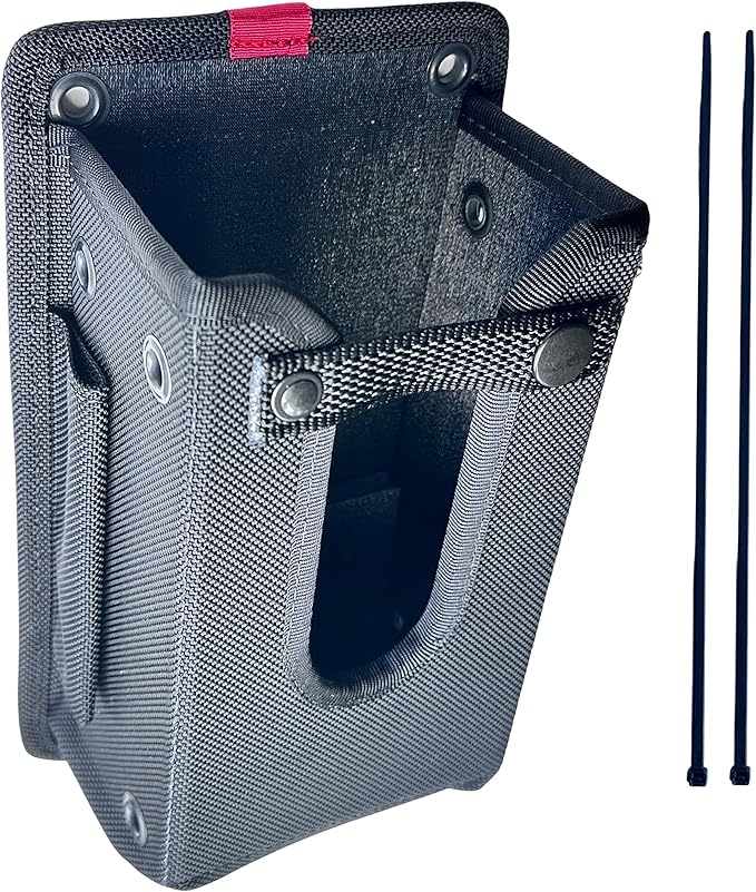Heavy-Duty Mountable Ballistic Nylon Barcode Scanner Holster & Carrying Pouch for Zebra MC9300 Gun – Rugged, Protective Case with Belt & Mounting Options