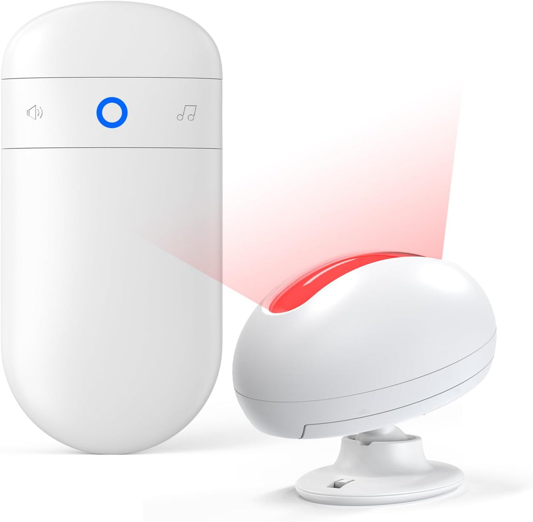 Wireless motion sensor doorbell indoor motion detector alarm door chime for business and home – best smart sensor 2026