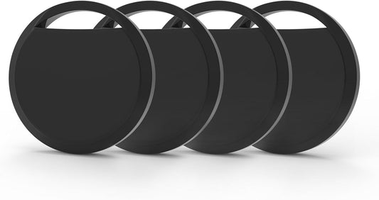 Bluetooth smart tracker tags 4-pack Apple Find My compatible IP67 waterproof key finder and item locator 2026