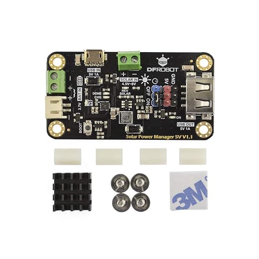 900mA MPPT solar panel controller solar power manager module for 5V solar panel USB charging off-grid DIY project