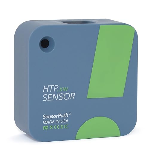 SensorPush HTP.xw Smart Temperature & Humidity Sensor — app monitoring, barometer, hygrometer for smart home