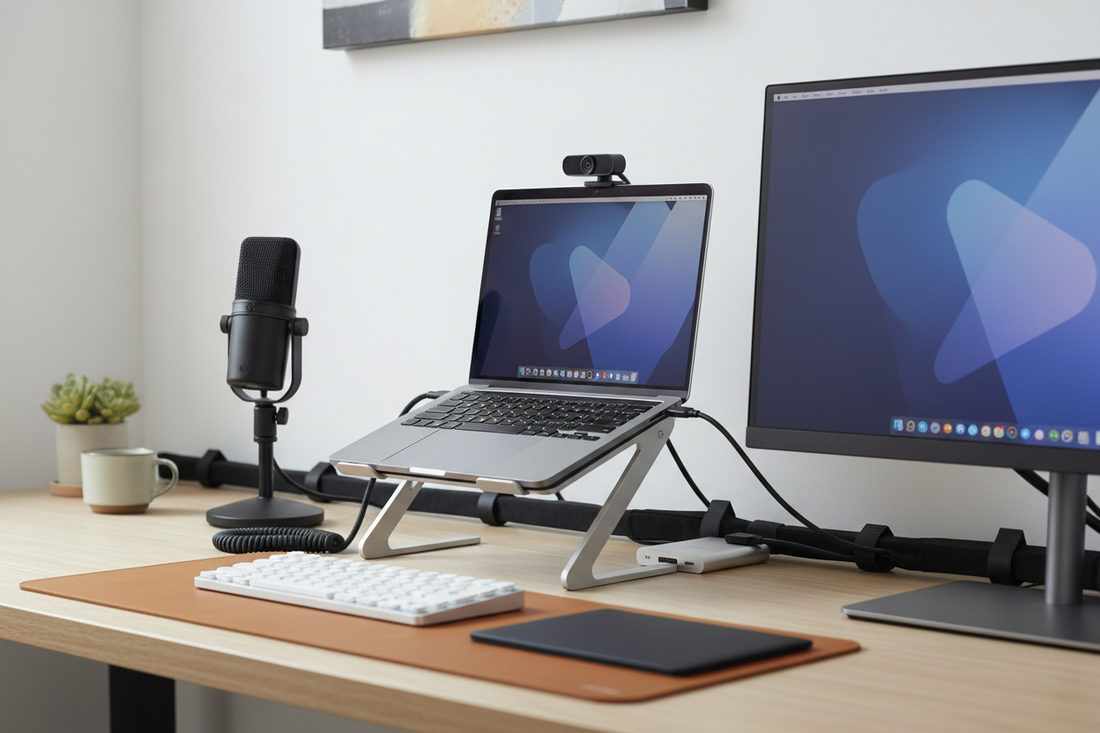 How to Improve Your Video Call Setup: Webcam, Lighting, Audio, and Desk Placement