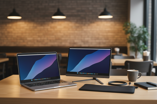 How to Use a Portable Monitor for a Dual-Screen Laptop Setup