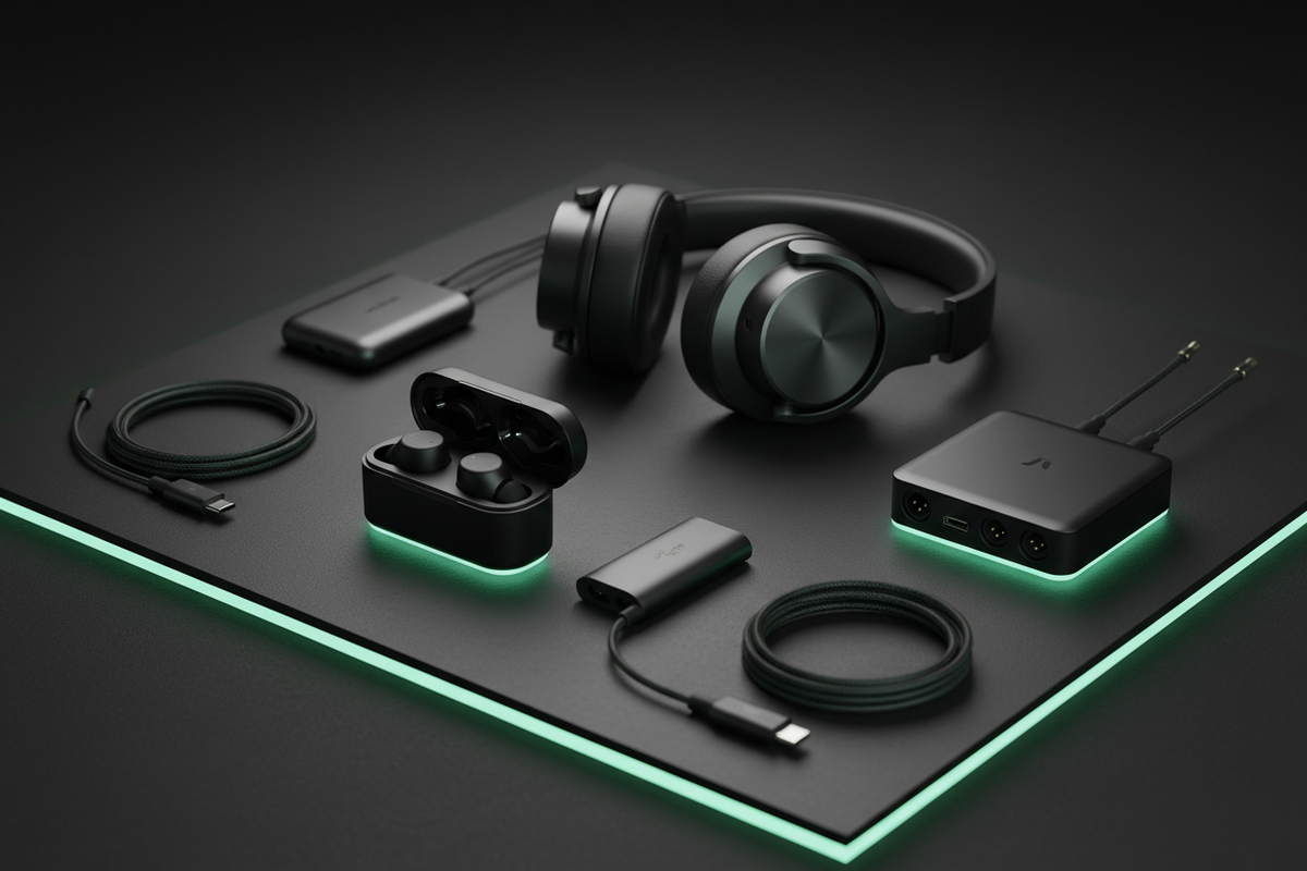 Audio Accessories Collection Banner