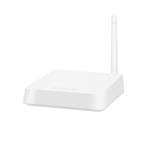 BENEXMART T1 Zigbee Hub, Wired Ethernet Gateway with External Antenna