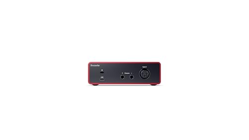 Focusrite Scarlett Solo Studio 4th Gen USB-C Audio Interface Bundle