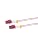 LogiLink FS4LC00 - Extra Thin OM4 Fibre Optic Patch Cable LC-LC Duplex, 0.5 m