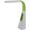 PureOptics LED VLED1603LM Desk Lamp with Bladeless Fan, Dimmable, Adjustable Neck, Lime Green