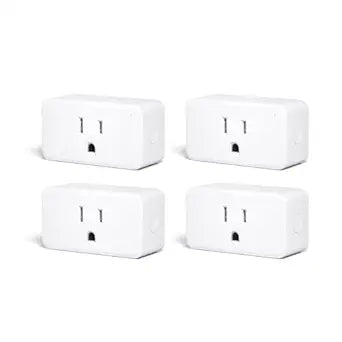THIRDREALITY Smart Plug Gen3 4 Pack,Precise Real-time Power Meter,15A Outlet, Enhanced Zigbee Repeater,ETL Certified,ZigBee Hub Needed,Work with Home Assistant,Compatible Echo Devices and SmartThings
