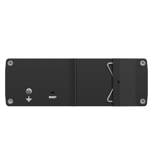 Teltonika TSW202 TSW202000001 Managed PoE+ Ethernet Switch, 8 Gigabit Ethernet Ports, 2 SFP Ports, Layer 2 with Layer 3 Features, PROFINET Certified, DIN Rail Mountable