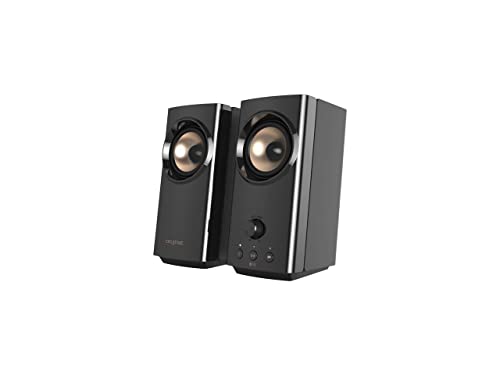 Creative T60 Compact 2.0 Desktop Speakers with Clear Dialog Audio