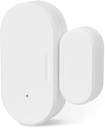 Zigbee Door Window Sensor, Mini Wireless Contact Sensor, Home Automation, Requires Hub, Compatible with Home Assistant, SmartThings, Aeotec, Homey, Hubitat or Echo Devices with Zigbee Hub