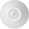 SensorSwitch Ceiling Motion Sensor, PDT Passive Dual Technology Passive Infrared PIR and Microphonics Occupancy Sensor, 360° Large Motion Detection, Indoor Use, Line Voltage, Extended Range