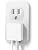 Nekmit Flat USB C Wall Charger, 45W Dual Port PPS Fast USB Charger Block(1*USB-C & 1*USB-A), Slim USB C Wall Plug for iPhone 17/16 and More Series, MacBook Air, iPad