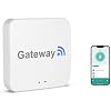Gateway Wi-Fi Remote Control Fingerprint Door Lock Bridge with Smart Tuya Hub, Compatible with Alexa & Google Home for Voice Control