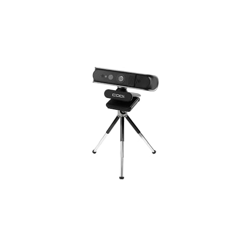 CODi Allocco HD 1080P IR Webcam with Windows Hello Facial Recognition, 30FPS USB-A Camera with Built-in Microphone, Auto Low-Light Correction for Video Conferencing & Streaming
