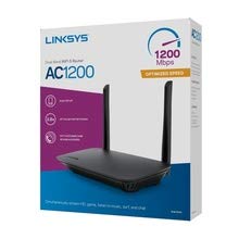 Linksys E5400 WiFi 5 Dual Band Router | 1,500 Sq. ft Coverage | 10+ Devices | Parental Control, Guest WiFi | Speeds (AC1200) 1.2Gbps