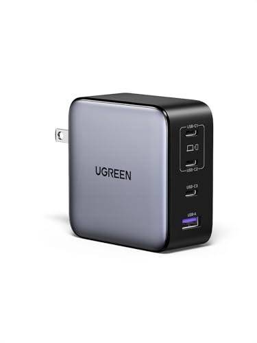 UGREEN Nexode 200W GaN USB C Charger, 4-Port Foldable Wall Charger