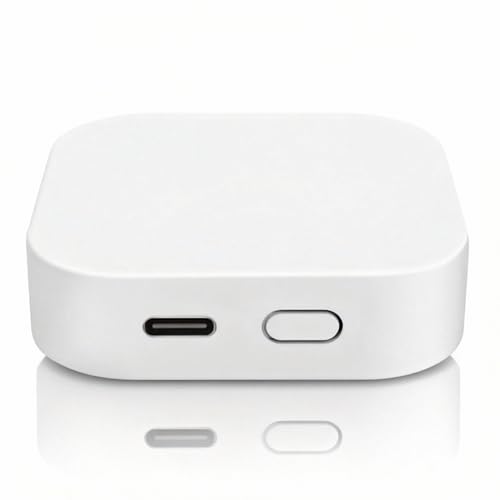 Tuya Smart Multi-Mode Gateway, Zigbee 3.0, Bluetooth Mesh, Smart Wireless Hub for Home Automation, 2.4GHz WiFi Only, APP Control, Compatible with Alexa, Google Assistant