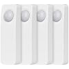 THIRDREALITY Zigbee Motion Sensor 4 Pack, Zigbee Hub Required, Pet Friendly, Work with Home Assistant, SmartThings, Aeotec, Homey, Hubitat or Echo Devices with Built-in Zigbee hub