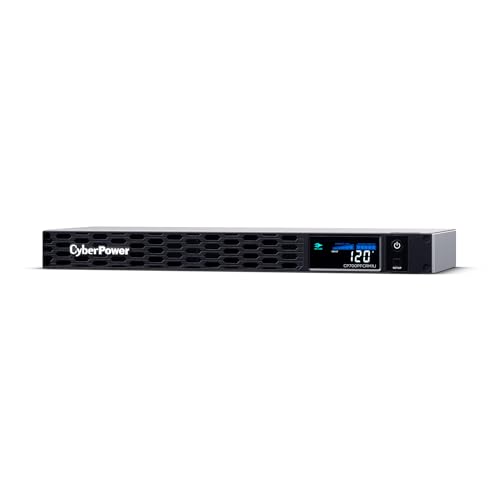 CyberPower CP700PFCRM1U PFC Sinewave UPS Battery Backup and Surge Protector