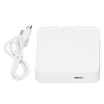 Zigbee Gateway Hub, 3 in 1 ZIGBEE Bluetooth Smart Home Bridge APP Remote Control, Smart Home Hub Support Over 100 Devices Covering 50m