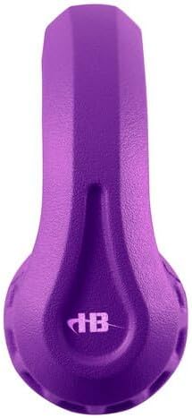 HamiltonBuhl Flex‑Phones Kids Foam Headphones 20‑Pack – Durable EVA Foam, Volume‑Limited 85 dB, Chew‑Resistant Dura‑Cord, Safe BPA‑Free Design for Classroom Use – Purple