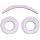 Defean Kit 2 IN1 Earpads for Sony WH-CH520 Wireless Headphones-Pink