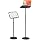 Adjustable Floor Book Stand & Book Holder for Reading, Laptop, and Tablet | Height Adjustable Standing Book Stand with Stable Base, Extendable Page Clips for Home, Office, Classroom