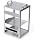 8U 10 Inch Network Rack, 9.45 Inch Deep Desktop Mini Stackable Server Rack