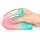 Lekvey Ergonomic Mouse, Rechargeable Wireless Vertical Mouse, Pink Green