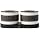 Core Duo Bluetooth Speaker System, Magnetic Modular Portable Speaker, RGB LED Ring Lights, USB-C Charging Dock, Expandable Multi-Speaker Audio