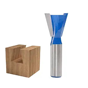 1/2 ShankDovetail Router Bit 1-1/4” Half-Blind Through Dovetail Bits for Making Boxes Drawers Chests for Engraving Router planing Head Wood Cutter