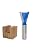 1/2 ShankDovetail Router Bit 1-1/4” Half-Blind Through Dovetail Bits for Making Boxes Drawers Chests for Engraving Router planing Head Wood Cutter