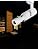 LED Dimmable Ceiling Spotlight, 18W Adjustable Aperture Shape Light, Ceiling Mounted Directional Spot Light for Museum Art Gallery Exhibition Art 2700K