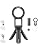 GODOX Magnetic Phone Stand Foldable Dual-Side Mount Tripod Holder with N52 Magnet Portable Multi-Position Design for 12-17 MA5R Light Camera Accessories