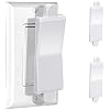 Magnetic Light Switch Guard Cover, Light Switch Guard, Light Switch Blocker, Light Switch Lock, Switch Cover Guard, Child Proof Light Switch Cover Guard (White,2 Piece)