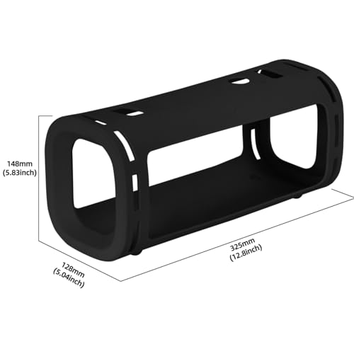Silicone Case for Sony ULT Field 5, A Protective Portable Cover that is Shockproof Lightweight and Easy to Clean (Black)