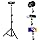 Projector Floor Stand, Portable Tripod Mount - Folding Stand for Projector, Camera, Webcam (18" to 40") - Supports Up to 3lbs (1.5kgs)