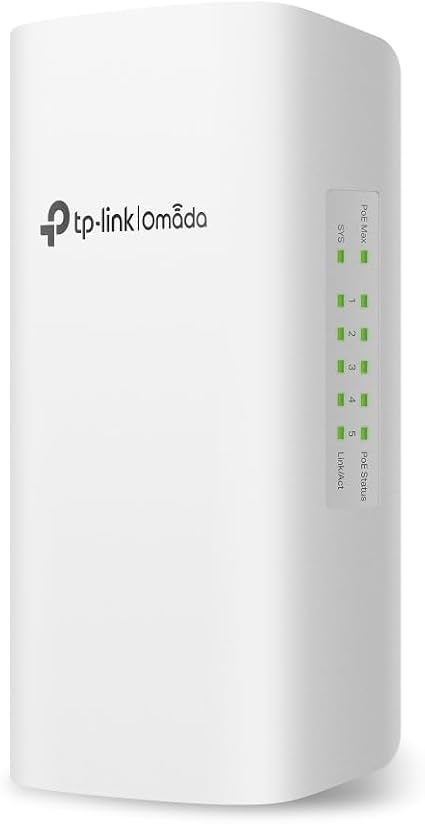 Omada SG2005P-PD, 5 Port Outdoor PoE Passthrough Gigabit Ethernet Switch