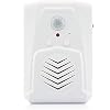Infrared Motion Sensor Activated Sound Speaker Built with Microphone Record one Voice for Shop Sale, Garage Door Alert, Greeting Visitor Door Chime, Security Reminder