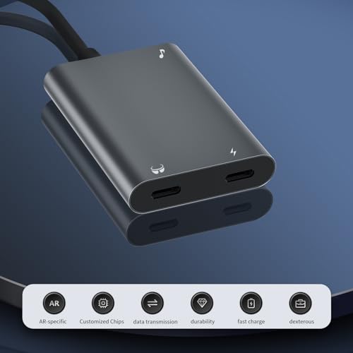 USB-C Charging Adapter Suitable for AR Smart Glasses